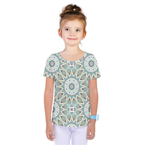 Mandala  Kids  One Piece Tee by zappwaits