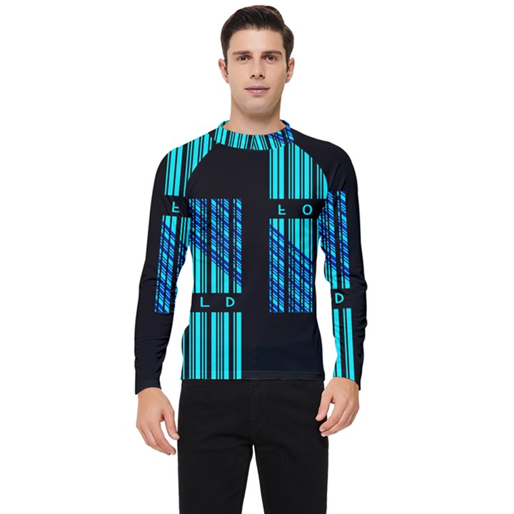 Folding For Science Men s Long Sleeve Rash Guard