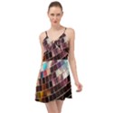 Funky Disco Ball Summer Time Chiffon Dress View1