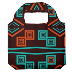 Abstract Pattern Geometric Backgrounds   Premium Foldable Grocery Recycle Bag by Eskimos