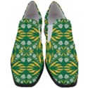 Folk flowers print Floral pattern Ethnic art Women Slip On Heel Loafers View1