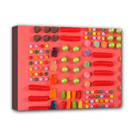 Istockphoto-1211748768-170667a Sweet-treats-candy-knolling-flatlay Backgrounderaser 20220427 131956690 Screenshot 20220515-210318 Deluxe Canvas 16  X 12  (stretched)  by neiceebeazzdesigns