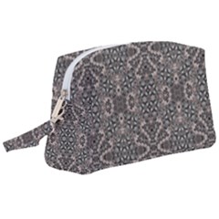 Old Style Decorative Seamless Pattern Wristlet Pouch Bag (large) by dflcprintsclothing