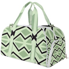 Abstract Pattern Geometric Backgrounds Burner Gym Duffel Bag by Eskimos