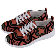 Abstract Pattern Geometric Backgrounds Men s Lightweight Sports Shoes by Eskimos