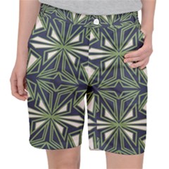 Abstract Pattern Geometric Backgrounds Pocket Shorts by Eskimos