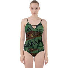 Cicada Cut Out Top Tankini Set by steampunkbabygirl