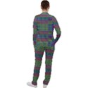 Paris Words Motif Colorful Pattern Casual Jacket and Pants Set View2