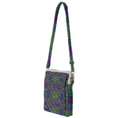 Paris Words Motif Colorful Pattern Multi Function Travel Bag by dflcprintsclothing