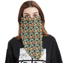 Color Spots Face Covering Bandana (triangle) by Sparkle