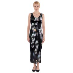 Bubble Fitted Maxi Dress by artworkshop