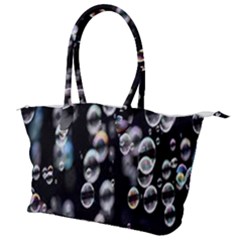 Bubble Canvas Shoulder Bag by artworkshop