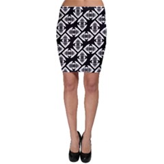Background Pattern Bodycon Skirt