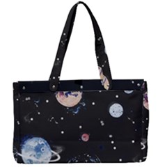 Cute-space Canvas Work Bag