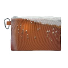 Bubble Beer Canvas Cosmetic Bag (large) by artworkshop