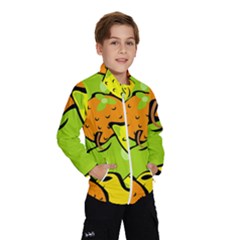 Fruit Food Wallpaper Kids  Windbreaker by Dutashop