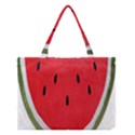 Watermelon Pillow Fluffy Medium Tote Bag View1