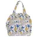 Birds Pattern Boxy Hand Bag View1