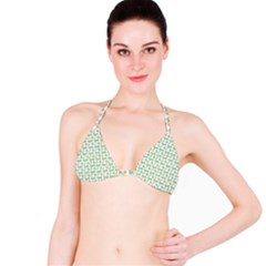 Flowers Pattern Bikini Top