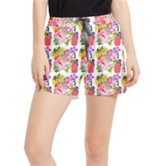 Bunch Of Flowers Women s Runner Shorts by Sparkle