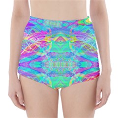 Experimental Dreams High-waisted Bikini Bottoms by Thespacecampers