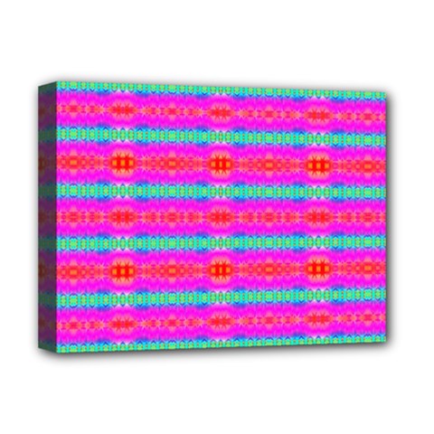Love Burst Deluxe Canvas 16  X 12  (stretched)  by Thespacecampers