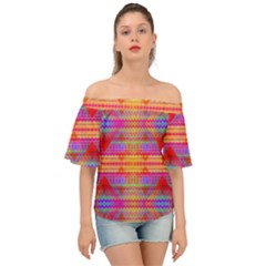 Sherburst Off Shoulder Short Sleeve Top by Thespacecampers