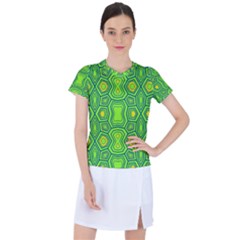 Abstract Pattern Geometric Backgrounds  Women s Sports Top by Eskimos