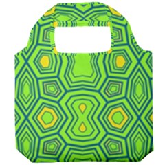 Abstract Pattern Geometric Backgrounds  Foldable Grocery Recycle Bag by Eskimos