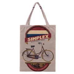 Simplex Bike 001 Design By Trijava Classic Tote Bag by nate14shop