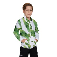 Sheets Tropical Plant Palm Summer Exotic Kids  Windbreaker by artworkshop