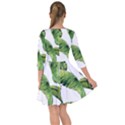 Sheets Tropical Plant Palm Summer Exotic Smock Dress View2