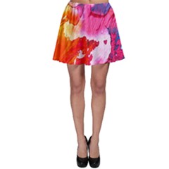 Colorful Painting Skater Skirt by artworkshop