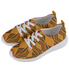 Abstract Pattern Geometric Backgrounds  Women s Lightweight Sports Shoes by Eskimos