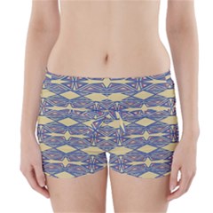 Abstract Pattern Geometric Backgrounds  Boyleg Bikini Wrap Bottoms by Eskimos