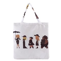 American Horror Story Cartoon Grocery Tote Bag