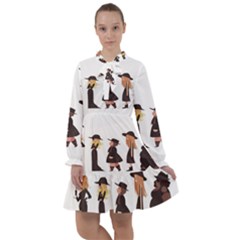 American Horror Story Cartoon All Frills Chiffon Dress by nate14shop