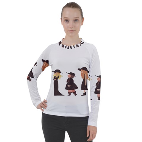 American Horror Story Cartoon Women s Pique Long Sleeve Tee by nate14shop