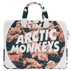 Arctic Monkeys Colorful Macbook Pro13  Double Pocket Laptop Bag by nate14shop