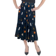 Halloween Midi Mermaid Skirt by nate14shop