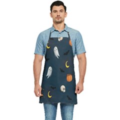 Halloween Kitchen Apron by nate14shop