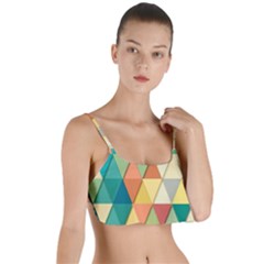 Geometric Layered Top Bikini Top  by nate14shop
