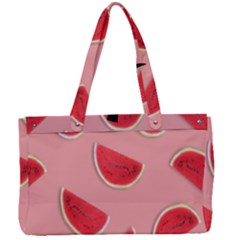 Water Melon Red Canvas Work Bag by nate14shop