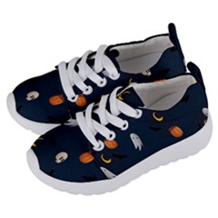 Halloween Ghost Pumpkin Bat Skull Kids  Lightweight Sports Shoes by artworkshop