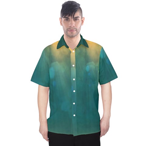 Background Green Men s Hawaii Shirt by nate14shop
