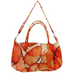 Orange Removal Strap Handbag by nate14shop