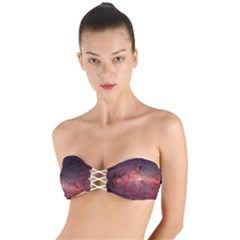 Milky-way-galaksi Twist Bandeau Bikini Top by nate14shop