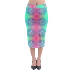 Infinity Circles Midi Pencil Skirt by Thespacecampers