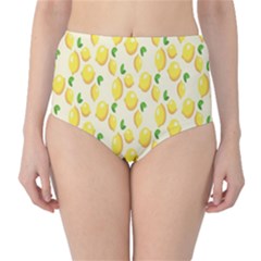 Lemon Classic High-waist Bikini Bottoms
