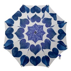 Valentin Heart  Love Hook Handle Umbrellas (medium) by artworkshop